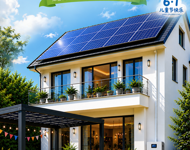 Children’s Day | Villa Solar Power, Sunlight by Your Side, Guarding Every Day of Your Child’s Growth